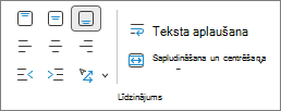 Ekrānuzņēmums, kurā redzams teksta līdzinājums.
