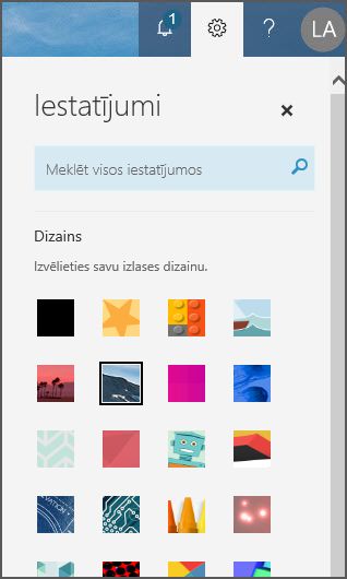 Dizaina opcijas