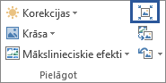 Attēlu saspiešanas ikona bez etiķetes