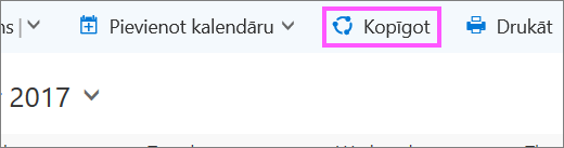 Ekrānuzņēmums, kurā redzama Koplietošanas poga.