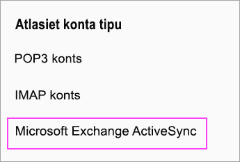 Atlasiet Microsoft protokols protokols Exchange ActiveSync