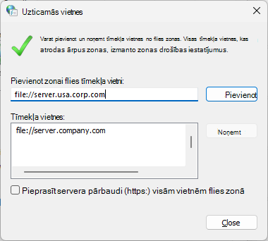 Uzticamā vietne