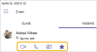 Pievienot izlasi no ekrāna Nesenie