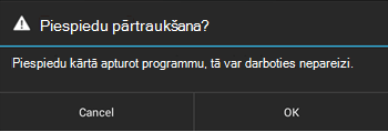 Apstiprināt piespiedu aizvēršanu