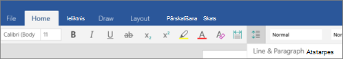 Line & Paragraph Spacing icon