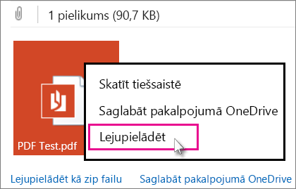 Noklikšķiniet uz Lejupielādēt