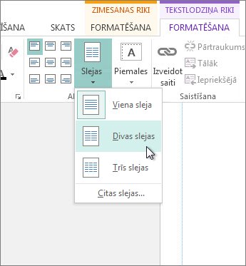 Ekrānuzņēmums, kurā redzamas tekstlodziņa rīku kolonnas programmā Publisher.