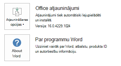Word Click to run ekrānuzņēmums