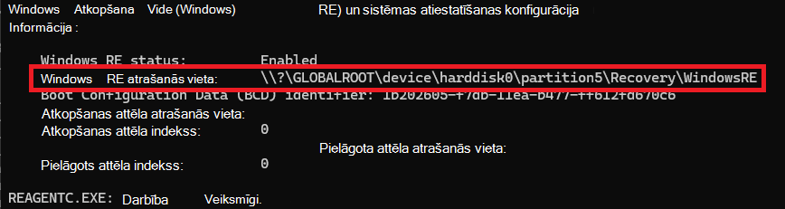 REAgentC Information Command