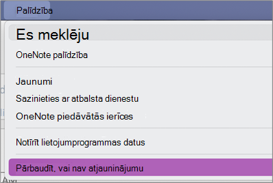 Pārbaudīt, vai nav Atjauninājumi