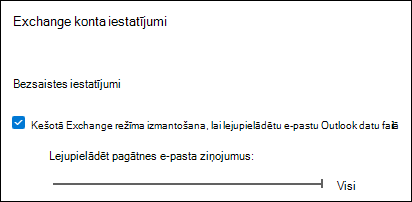 Pārvietojiet slīdni pie Visi, lai lejupielādētu visu Outlook e-pastu, kad eksportējat e-pastu