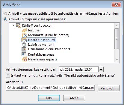 Dialoglodziņš Arhīvs