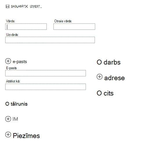 Jauna kontaktpersona