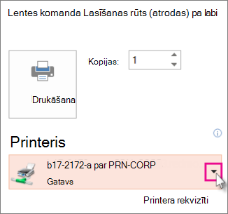 Pick a printer