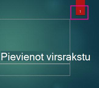 Jonu motīvs ar slaida numuru