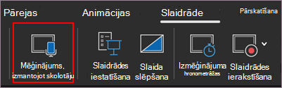 Sākt izmēģināšanu