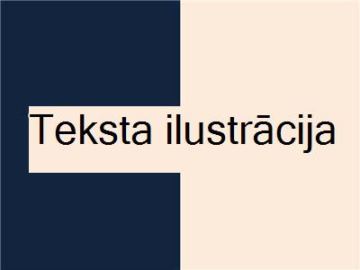 Ekrānuzņēmums, kurā redzams teksts uz kontrastējoša fona