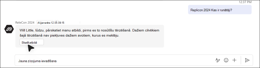 ekrānuzņēmums, kurā redzama atbilde, kuru nevar automātiski pievienot atļauju problēmu dēļ