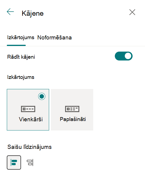 kājenes līdzinājums