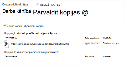 Failu pārvaldības logā noklikšķiniet uz Rediģēt