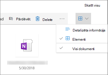 Tiled view in document library
