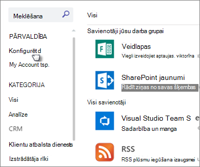Ziņu savienotāju dialoglodziņš