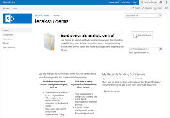 Ierakstu centra veidne