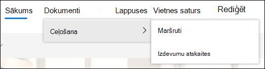 Augstākie navigācijas līmeņi