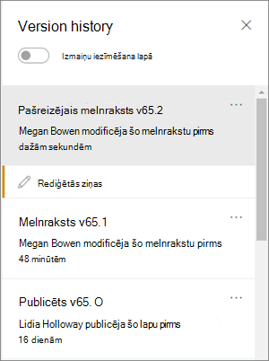 Versiju vēstures rūts