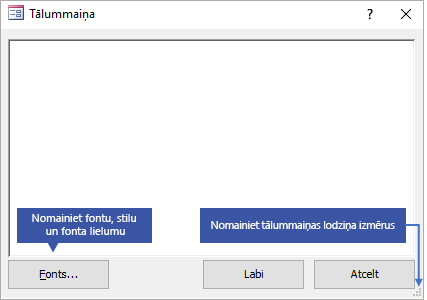 Lodziņa Tālummaiņa izmantošana