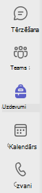 Rīkjoslas ekrānuzņēmums.
