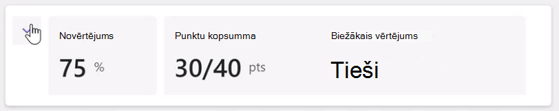 Ekrānuzņēmums ar atzīmi.