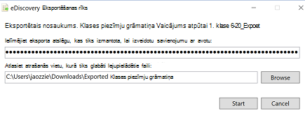 Atslēgas eksportēšana