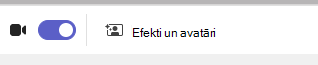 Ekrānuzņēmums ar efektiem un avatāriem.
