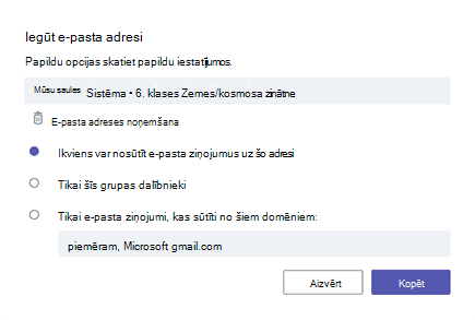 E-pasta iegūšana