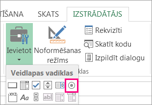 radiopogas vadīkla lentē