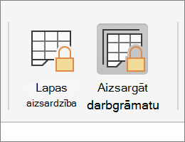 Operētājsistēmā MacOS iezīmēta darbgrāmatas aizsardzība