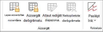 lapas aizsardzības noņemšana