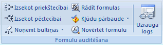 Cilnes Formulas grupa Formulu auditēšana