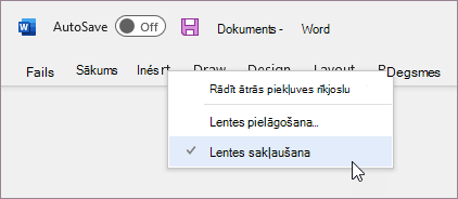 Izvērst lenti