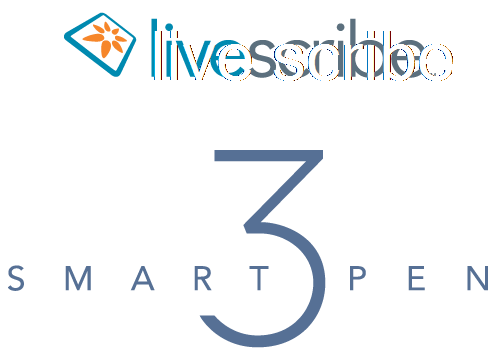 Livescribe 3 viedpildspalvas logotips.