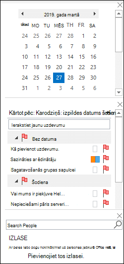 Arrange To-Do bar
