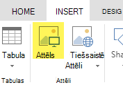 Poga Ievietot attēlu