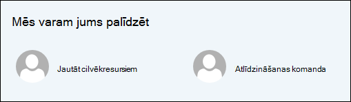 Tīmekļa daļas People priekšskatījums.
