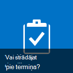 Darbs pie termiņa? Elementā Darba sākšana ar vietni tīmekļa daļā.