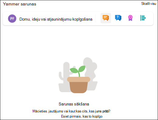 Sarunu tīmekļa daļas priekšskatījums.