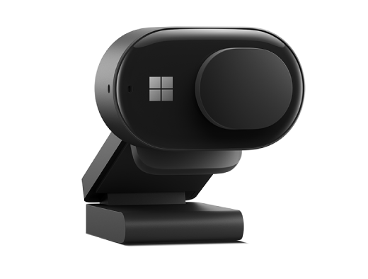 Microsoft modernā tīmekļa kamera ar konfidencialitātes aizvaru, kas aizsedz kameras objektīvu