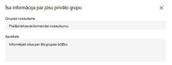 privāta grupa