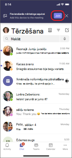 teams ierīces pievienošana iPhone tālrunī