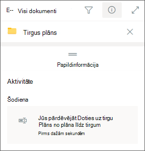 Teams Ent SharePoint mapes pārdēvēšana
